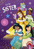 Disney Princess Sister Christmas Card