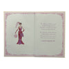 To My Wife Lady in Red Dress Design Birthday Card