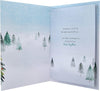 Classic Winter Scene with Tree Design Girlfriend Boxed Christmas Card