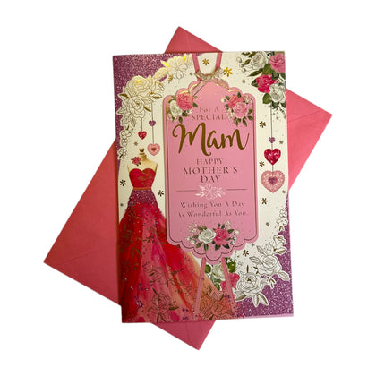 Special Mam 8 Page Insert Luxury Mother's Day Card