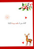 Embellished Magnifique Brother & Sister-In-Law Large Christmas Card