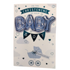 On the Christening of your baby Boy Balloon Boutique Greeting Card