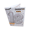 To a Special Daughter You're 18 Balloon Boutique Greeting Card