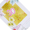 Contemporary 3D Design 30th Daughter Birthday Card