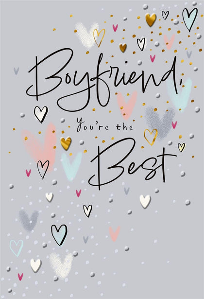 You're the Best Boyfriend Birthday Card