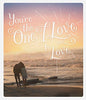 One I Love Romantic Couple On Lake Side Valentine's Day Greeting Card