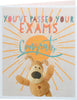 Boofle Cute Design Passing Exams Well Done Congratulations Card