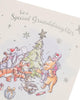 Adorable Design Disney Winnie The Pooh Granddaughter Christmas Card