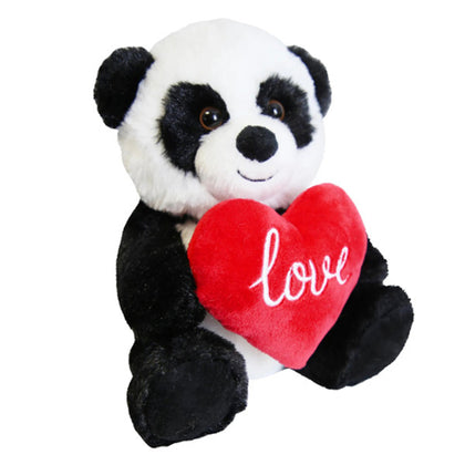 Panda Valentine's Plush Toy