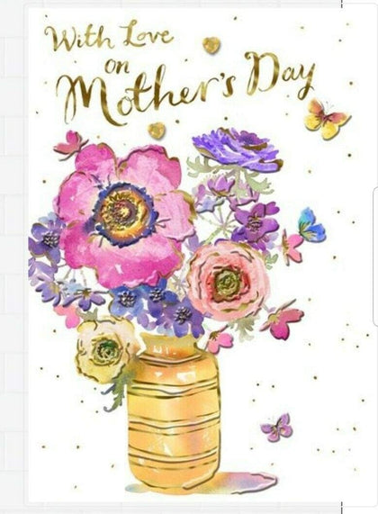 With Love Mother's Day Card