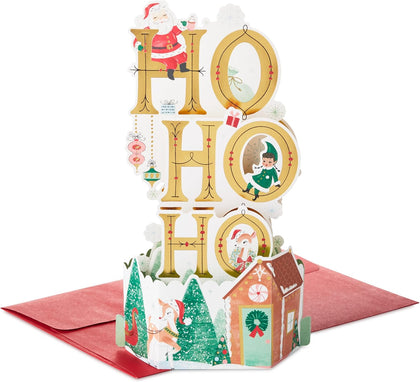 Winter Wonderland Design 3D Pop Up Paper Wonder Christmas Card