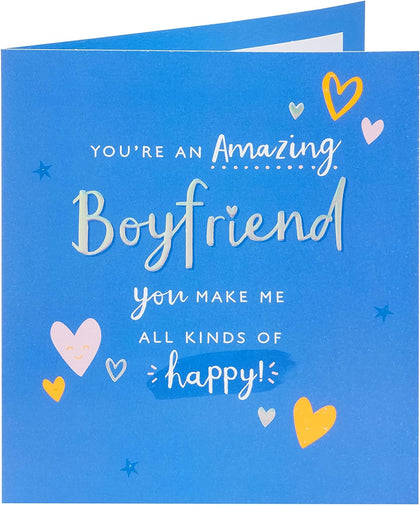 Sentimental Design Boyfriend Birthday Card