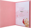 Cute Forever Friends Wreath and Heart Design Boxed Christmas Card for Someone Special