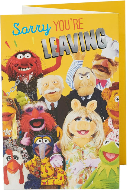 Character Design The Muppets Sorry you're Leaving Card