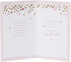 Foil Mini Hearts Design Daughter Birthday Card