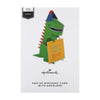 3D Pop-Up Dinosaur Design Birthday Card