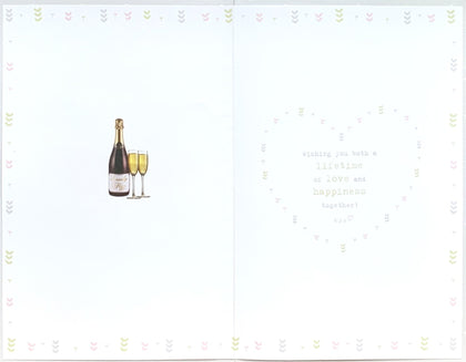 Wedding Day Boofles Toast Card