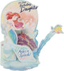 Disney Ariel & Flounder Design Daughter Birthday Card