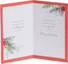 Mistletoe & Verse Design Friend Christmas Card