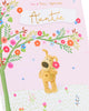 Boofle Standing Under A Tree Auntie Mother's Day Card