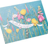 Beautiful Floral Design Birthday Wishes Card