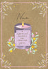 Treat For You Candle Design Nan Mother's Day Card