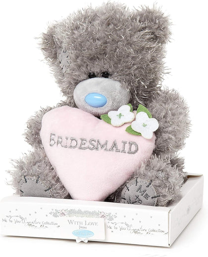 Bridesmaid Love Heart Tatty Teddy Bear