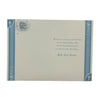 For Son Dove And Cross Blue Design Confirmation Religious Greeting Card