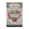 On Your Engagement Neutral Traditional Floral Heart Card