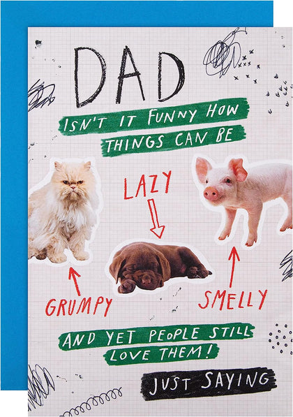 'How Things Can Be' Design Dad Funny Birthday Card