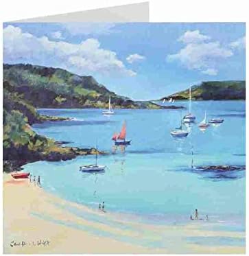 Sunny Cove, Salcombe from The Camden Graphics Range Blank Card