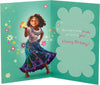 Disney Encanto Mirabel And Colourful Floral Pattern Daughter Birthday Card