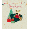 Boofle On Sofa with Headphones and Controller Christmas Card