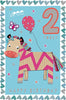 Birthday Card for Girl with Cute Zebra Age 2