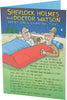 Sherlock Holmes & Doctor Watson Camping Trip? Funny Humour Hanson White Card