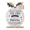 Fab Sister and Boyfriend Christmas Magical Both Of You Card