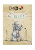 Me to You Best Dad Father's Day Card