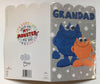 Grandad Monsters Foil Finished Christmas Card