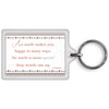 A Special Uncle Celebrity Style World's Best Keyring