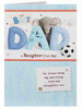 Best Dad Ever A Daughter Ever Had Sentiment Father's Day Greeting Card