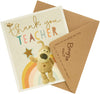 Boofle Thank You Teacher Appreciation Card