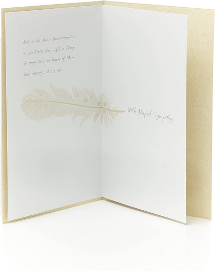 Sympathy Sorry for Your Loss Thinking of You Condolence Inspirational Card