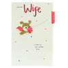 Wife Birthday Card Lots of Woof Pul Out