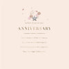 Anniversary Card to Both Elegant Text Led Design