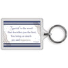 World's Best Brother Celebrity Style Keyring