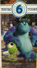 6th Today Monster University Birthday Card