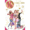 To a Special Granddaughter On Your 16th Birthday Celebrity Style Greeting Card