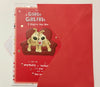 Gorgeous Girlfriend Adorable Boofle Valentine's Day Card