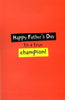 World's Grumpiest Old Man Humour Funny Father's Day Greeting Card With Badge