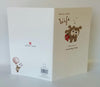 Wife Anniversary Kisses Lots Of Woof Couple Greetings Card